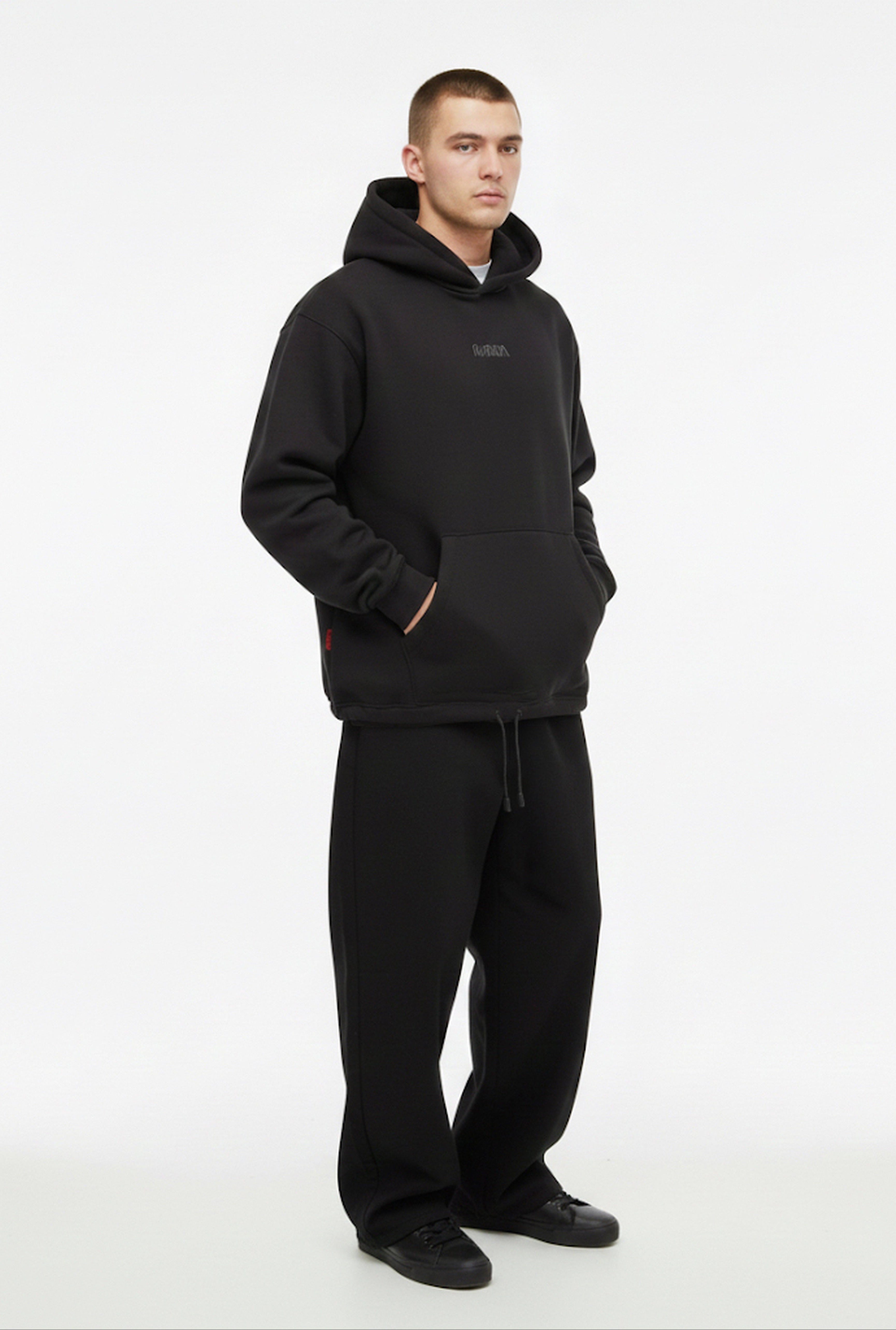 NAWA Unisex Black Hoodie