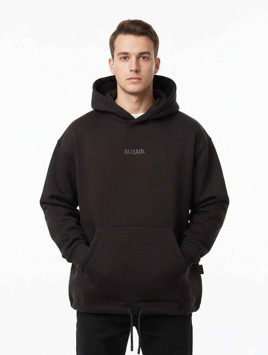 NAWA Unisex Black Hoodie