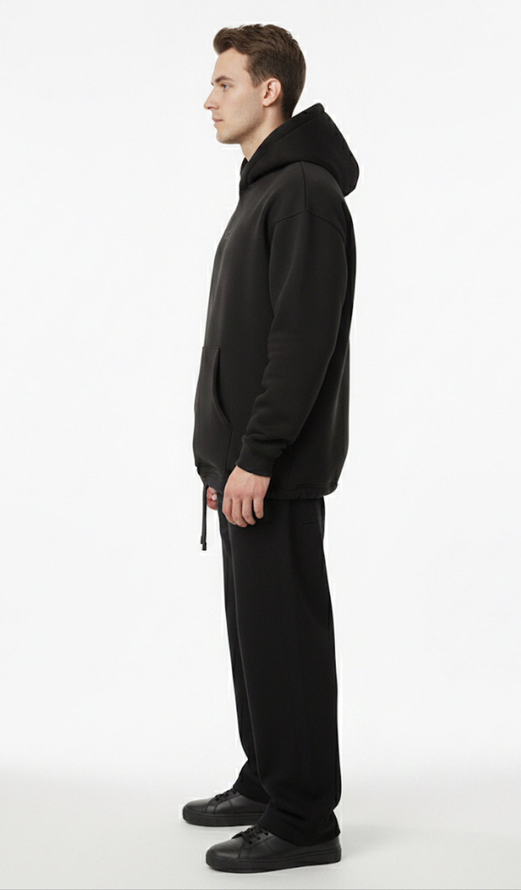 NAWA Unisex Black Hoodie