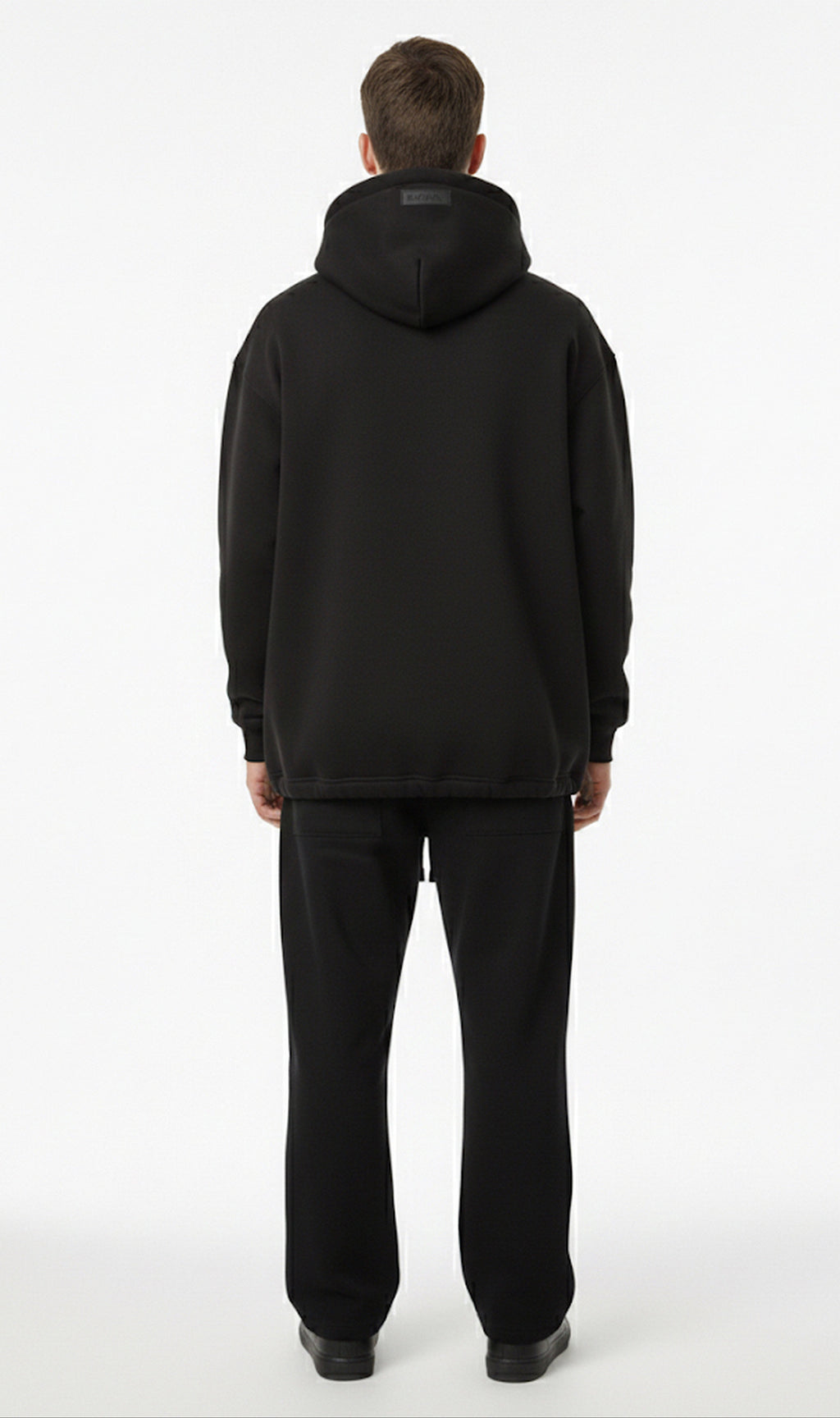 NAWA Unisex Black Hoodie