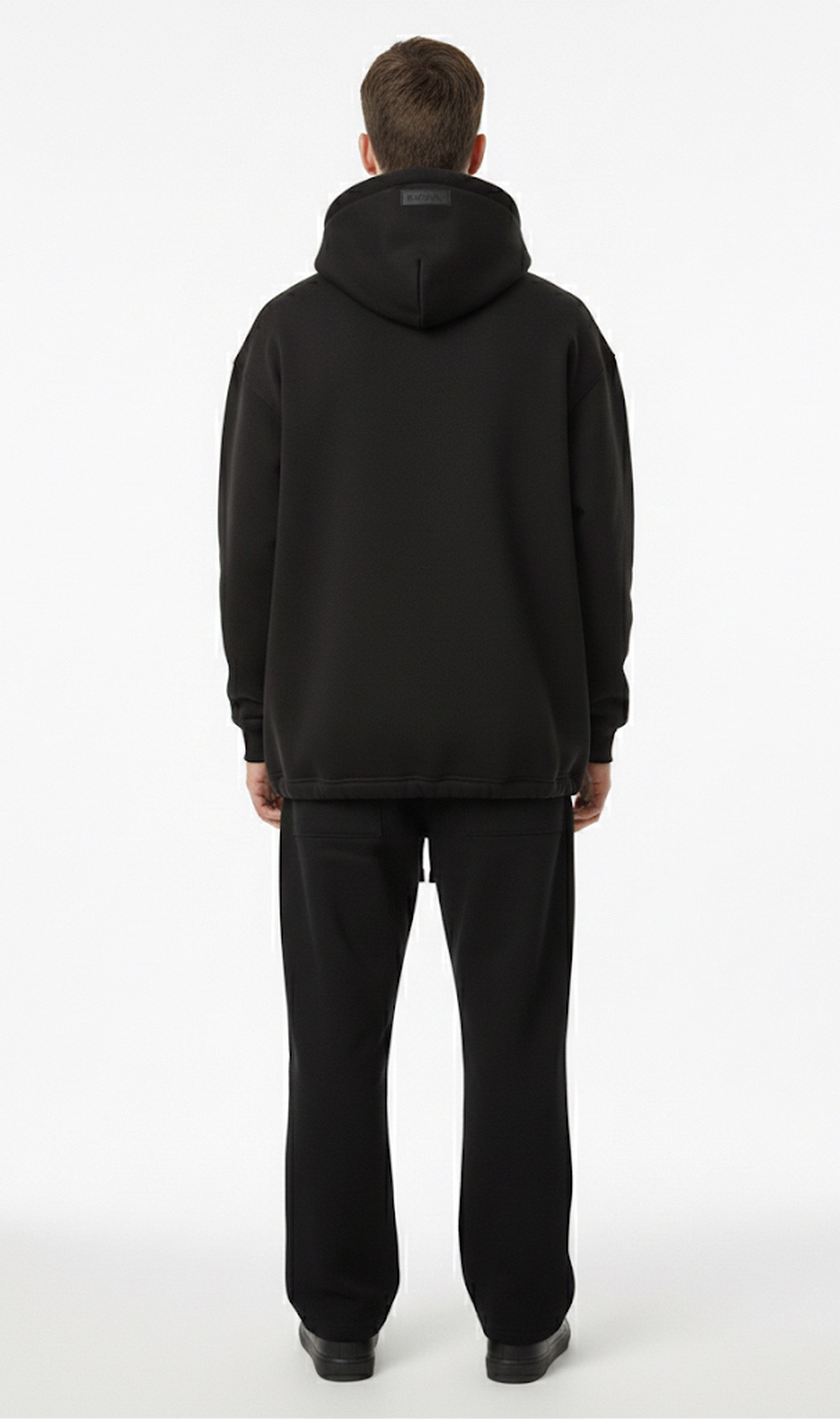 NAWA Unisex Black Hoodie