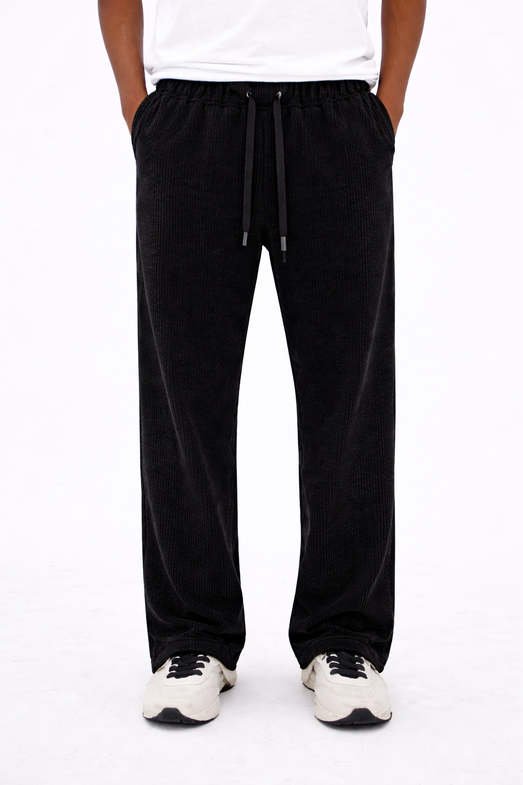 Nawa Unisex Black Pants