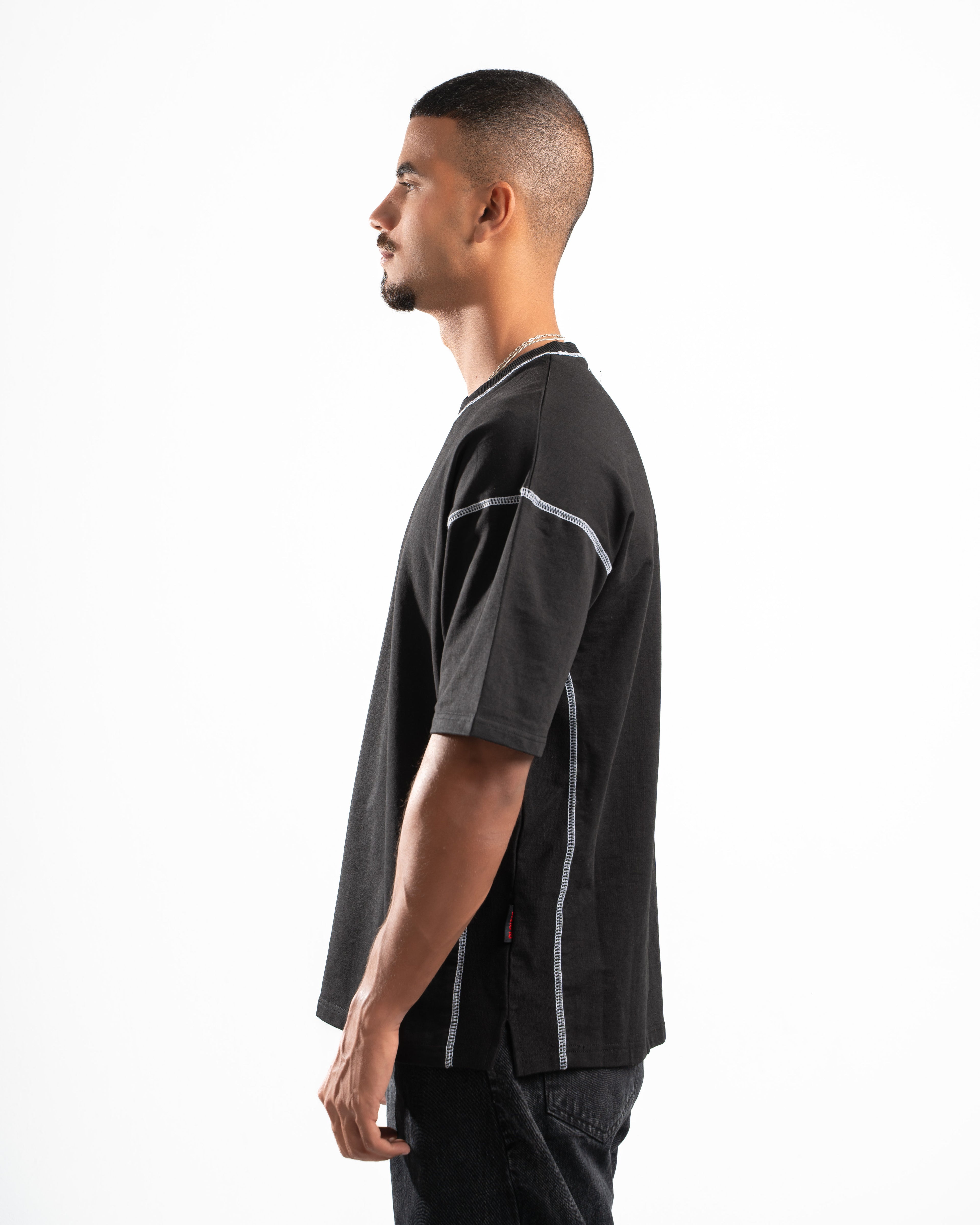 Men Black Short Sleeve T-shirt