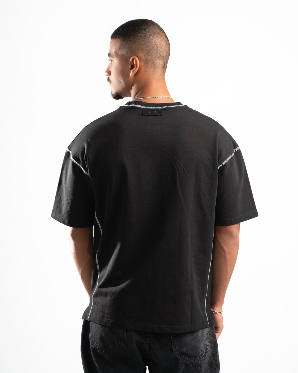 Men Black Short Sleeve T-shirt