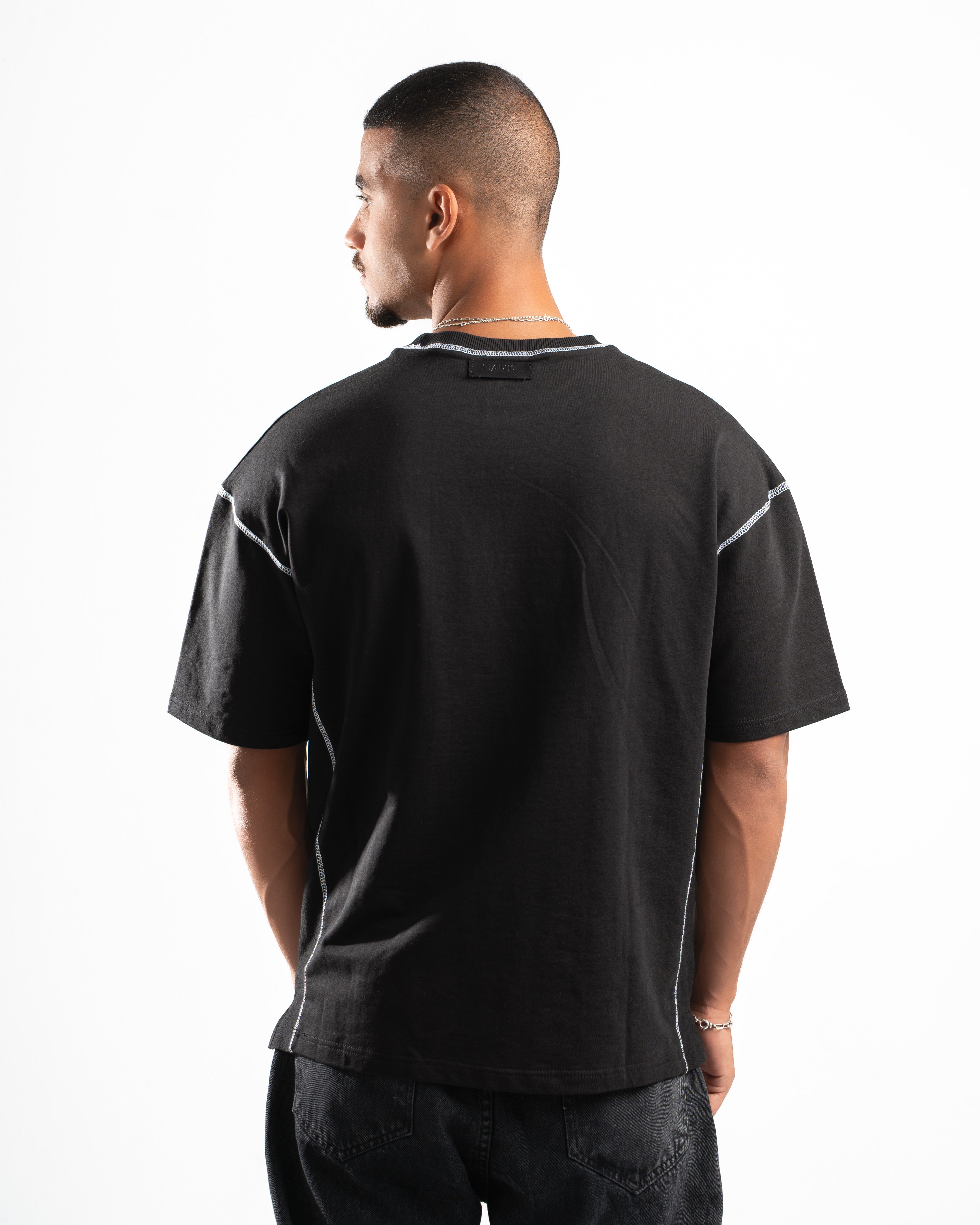 Men Black Short Sleeve T-shirt
