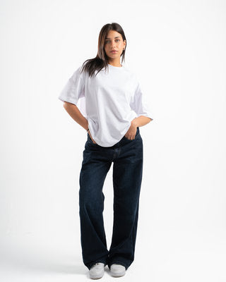 Women White Short Sleeve T-shirt