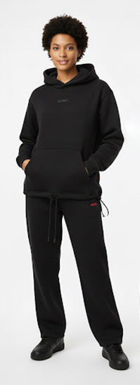 NAWA Unisex Black Hoodie